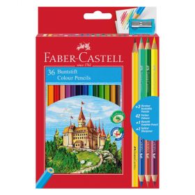 Creioane colorate eco 36+3+1 buc/set FABER-CASTELL, FC110336